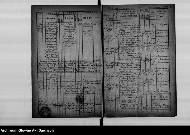 image.from.unit.number "Parafia: Tyśmienica. Dekanat: Stanisławów. Księga metrykalna urodzeń, ślubów i zgonów dla miasta Tyśmienica i wsi: Bratkowce, Chomiakówka*, Czarnołoźce*, Ladzkie (Lackie) Szlacheckie*, Markowce*, Miłowanie, Mykietyńce, Ostrynia, Podłuże, Podpieczary, Pohonia, Pszeniczniki, Roszniów, Słobódka, Strychańce, Uhorniki."