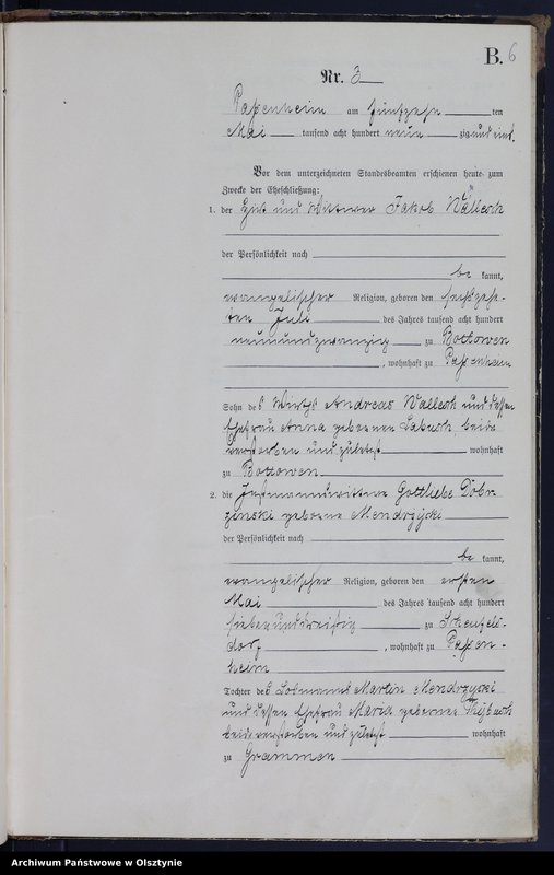 image.from.unit.number "Heiraths-Haupt-Register Nr 1 - 13"