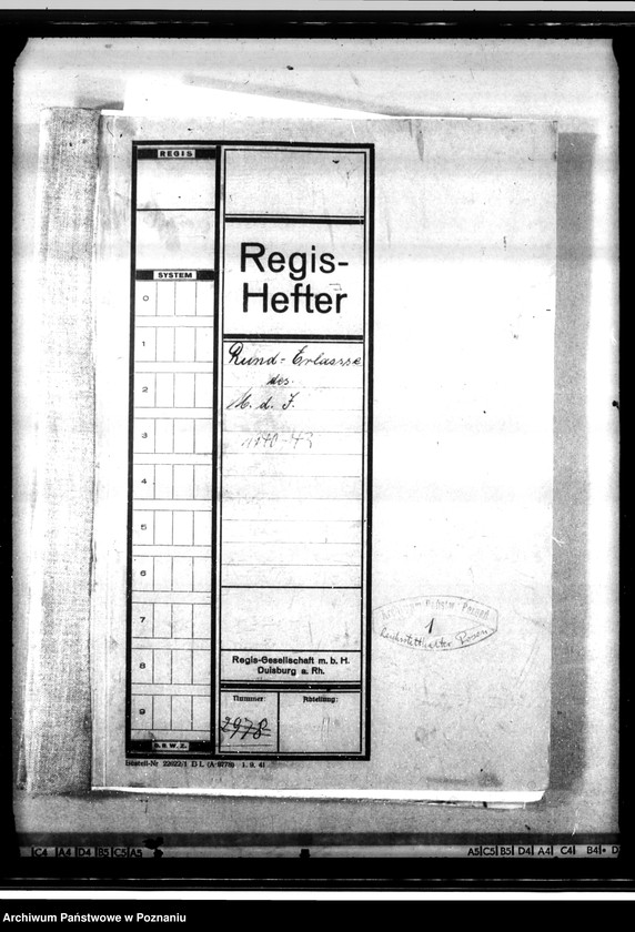 Obraz 4 z jednostki "Runderlasse des Reichsministeriums des Innern"