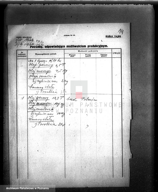 Obraz 18 z jednostki "Kwestionariusz elektrowni miejskiej w Krotoszynie"