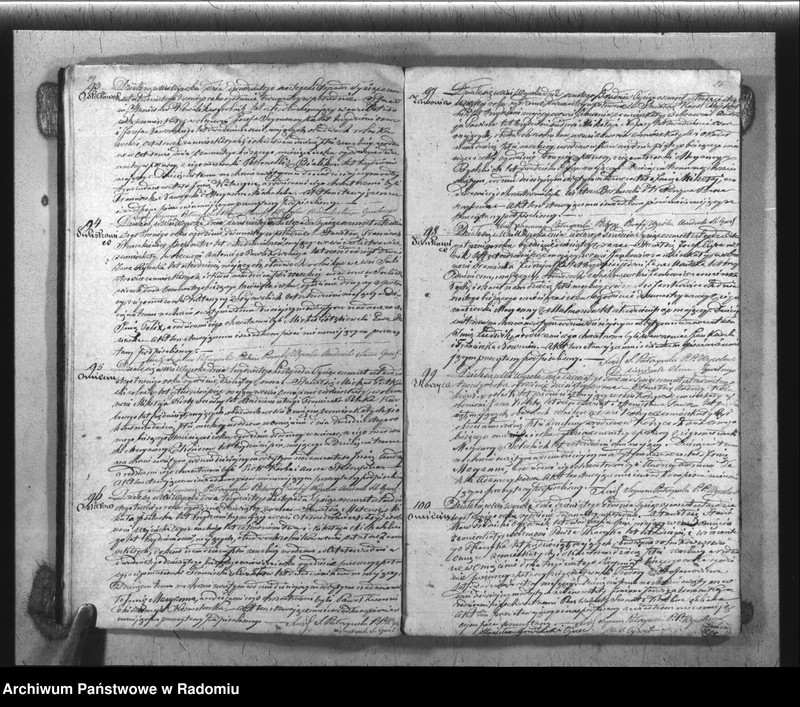 image.from.unit.number "Książka Duplikat Akt Cywilno - Religijnych Parafij Wysoka w okręgu Szydłowieckim Powiecie Opoczyńskim Gubernij Sandomierskiey na rok 1843 sporządzony"