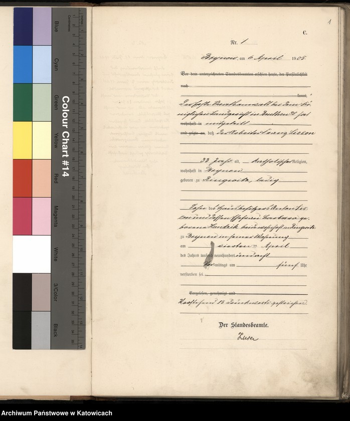 Obraz z jednostki "Księga zgonów nr 1-50 (1908), 1-77 (1909)"