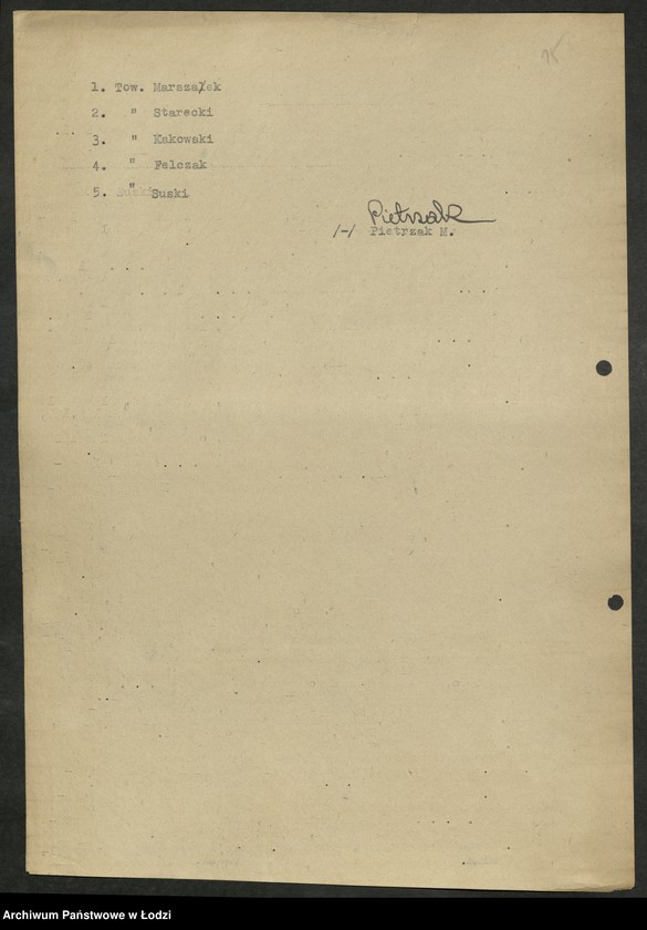 Obraz 16 z jednostki "Wybory do Sejmu okręg VII Skierniewice [- sprawozdania z przebiegu akcji wyborczej i głosowania, składy osobowe Obwodowych Komisji Wyborczych]"