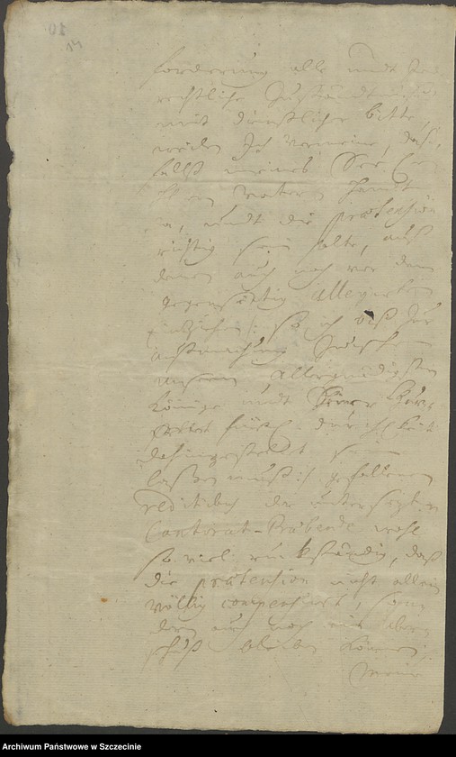 image.from.unit.number "Domkapitel contra Baron v[on] Putbus in po debiti."