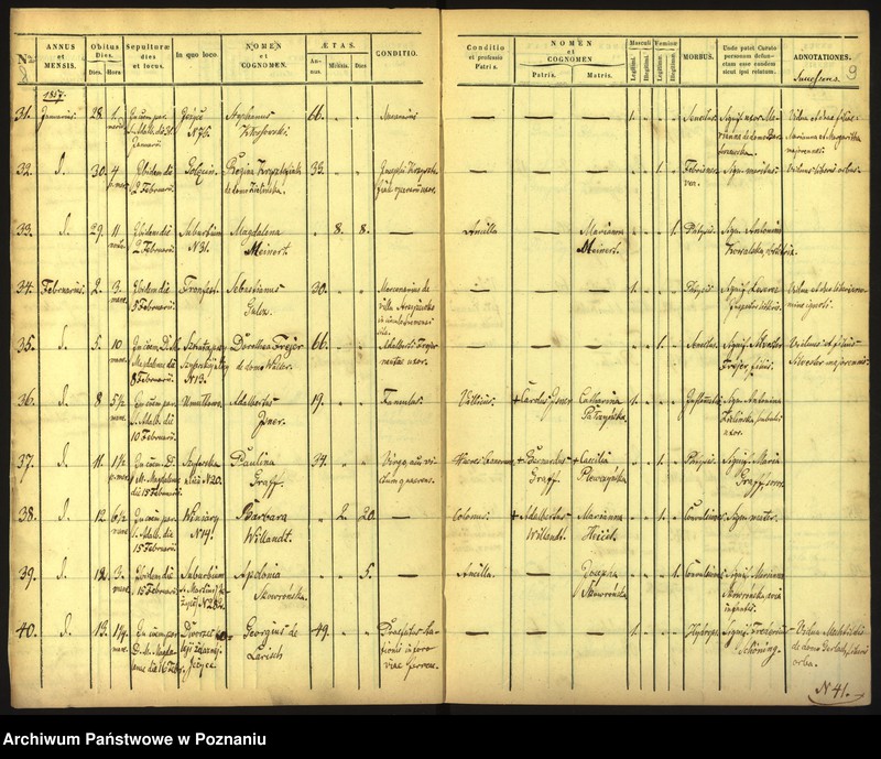 Obraz 7 z jednostki "Księga zgonów"