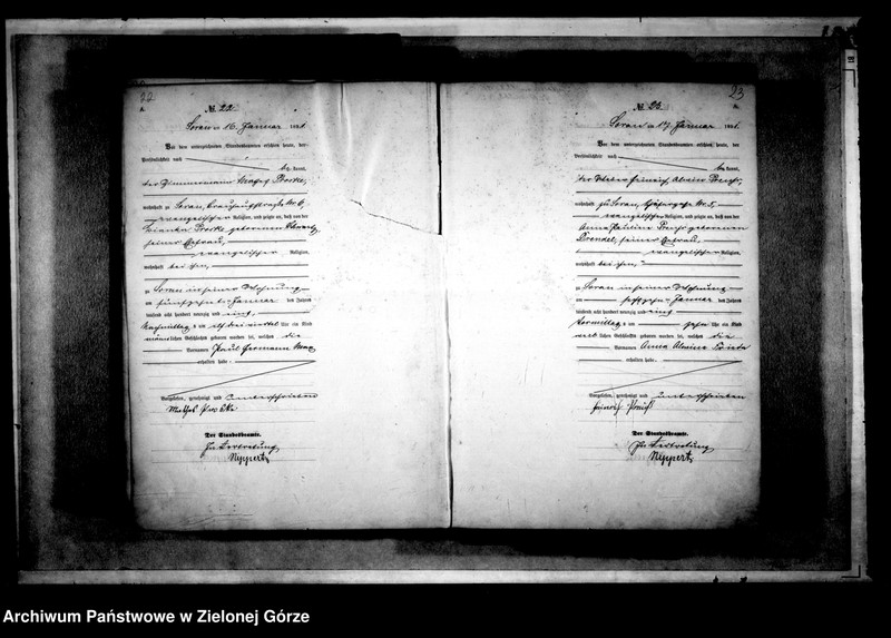 image.from.unit.number "[Księga akt urodzenia rok 1891-Żary miasto]"