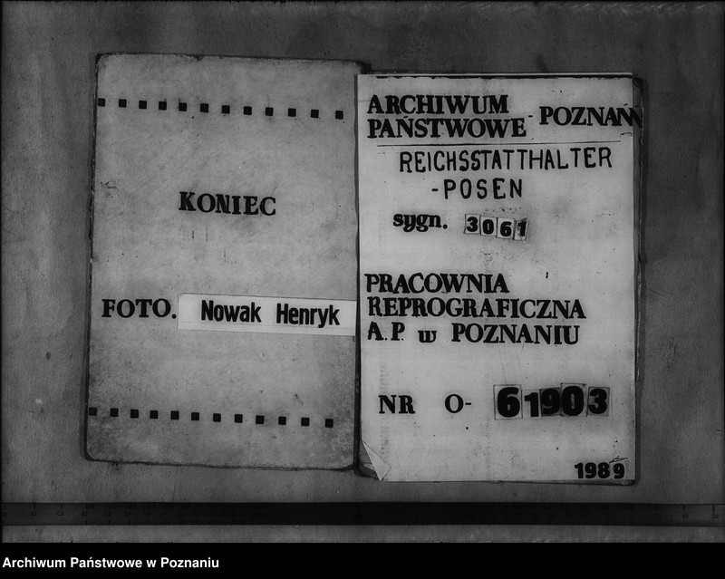 Obraz 10 z jednostki "Dienstwohngebäude - Reichsstatthalter Posen. Wirtschaftsgebäude - Bauentwurf (nad jeziorem Góreckim)"