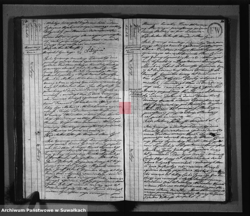 image.from.unit.number "Akta zeszłych stanu cywilnego gminy seyneńskiey od 1-go stycznia 1817 roku."