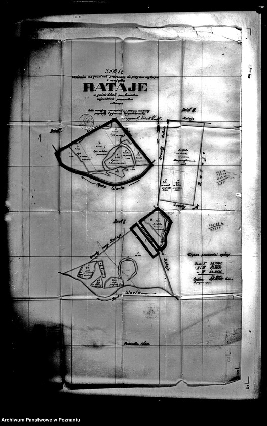 Obraz 5 z jednostki "Operat szacunkowy parcelowanego majątku Rataje powiatu konińskiego"