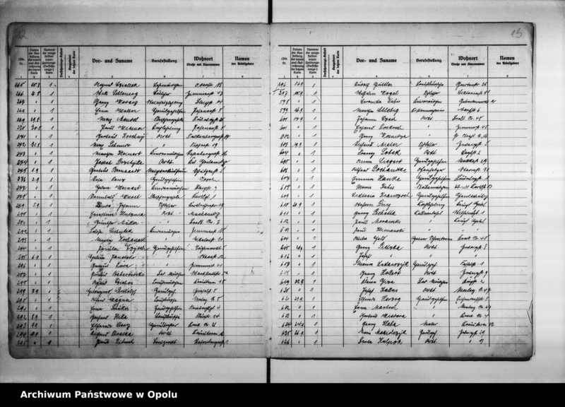 Obraz 11 z jednostki "Inwaliden und Angestellten-Versicherungs Acten"