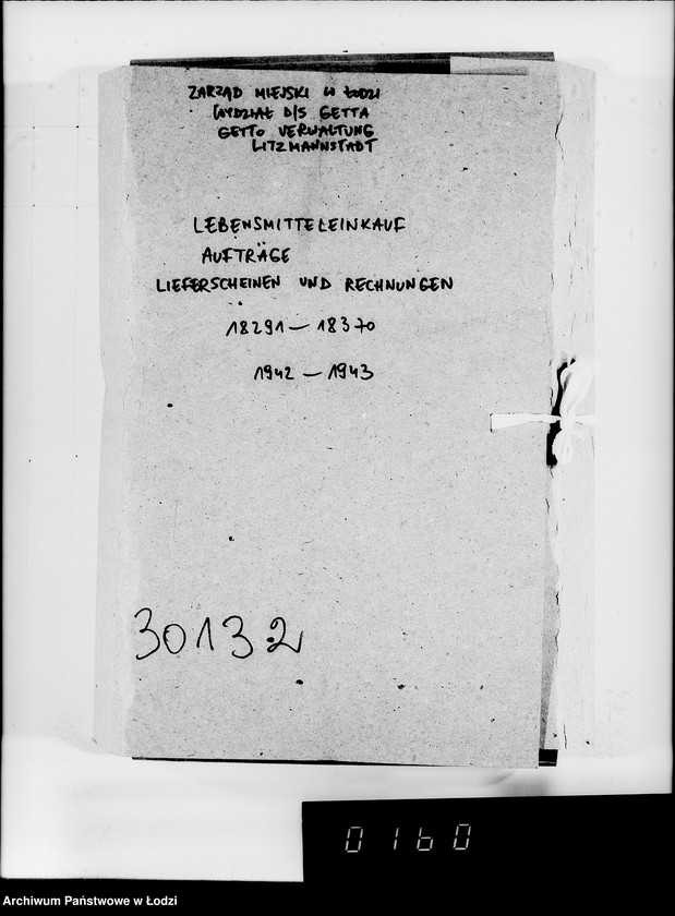 Obraz 4 z jednostki "Lebensmitteleinkauf. Aufträge, [Lieferscheinen und Rechnungen] 18291-18370"