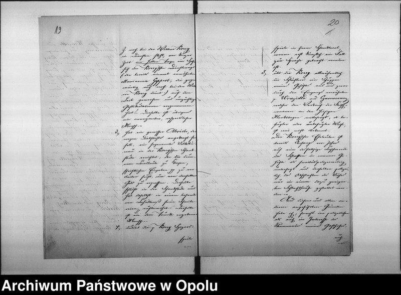 Obraz 18 z jednostki "Acta des Magistrats zu Oppeln betreffend die Gastwirthschaft No 5 Karlsplatz"
