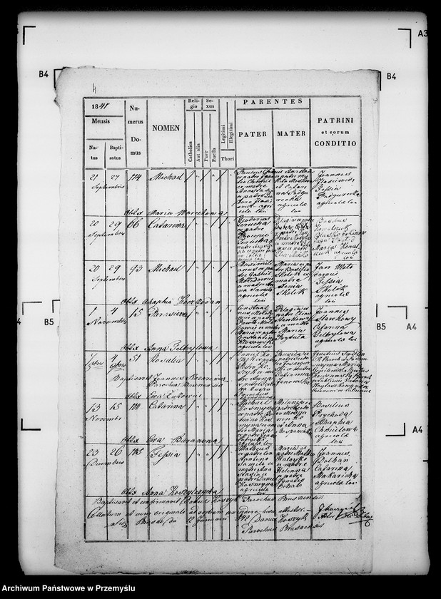 Obraz 10 z jednostki "[Kopie ksiąg metrykalnych parafii Brusno Stare z filiami Brusno Nowe, Huta Stara (dekanat Cieszanów)]"