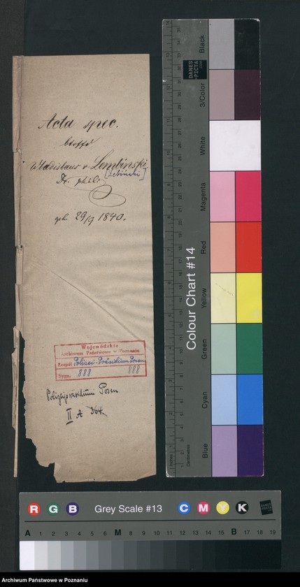 Obraz 4 z jednostki "A. betr. Wladislaus von Łebiński"