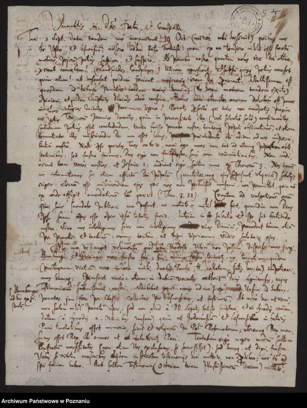 Obraz 8 z kolekcji "Dokumenty z Archiwum Państwowego w Poznaniu na Listach UNESCO111"