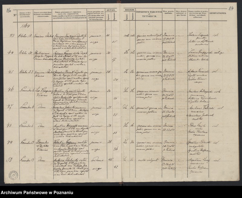 Obraz 11 z jednostki "Księga małżeństw"