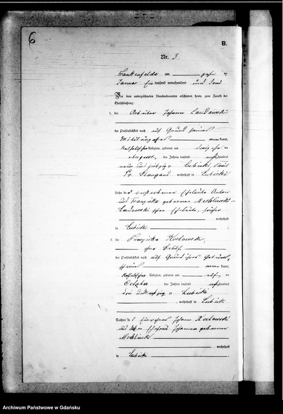image.from.unit.number "Księga małżeństw"
