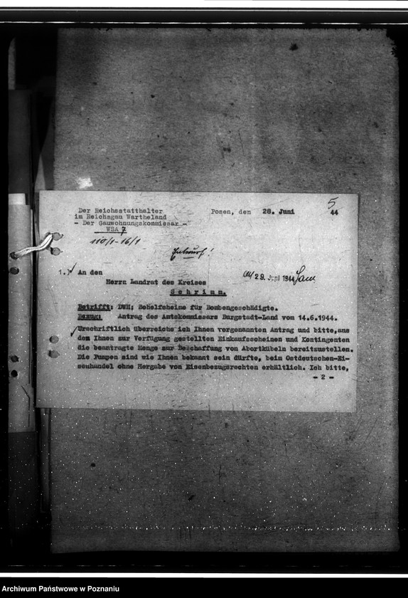 Obraz 9 z jednostki "Behelfsheime für Bombenbeschädigte"