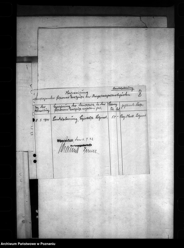 Obraz 12 z jednostki "Handkassenvorschüsse"