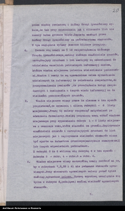 Obraz 19 z jednostki "[Główny Urząd Żywnościowy] - zwiększenie powierzchni uprawnej, statystyka powierzchni zasiewów"