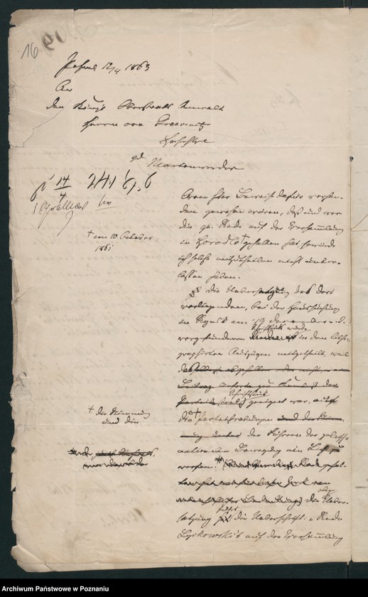 Obraz 19 z jednostki "A. betr. Von Łyskowski, Kreisrichter a.D."