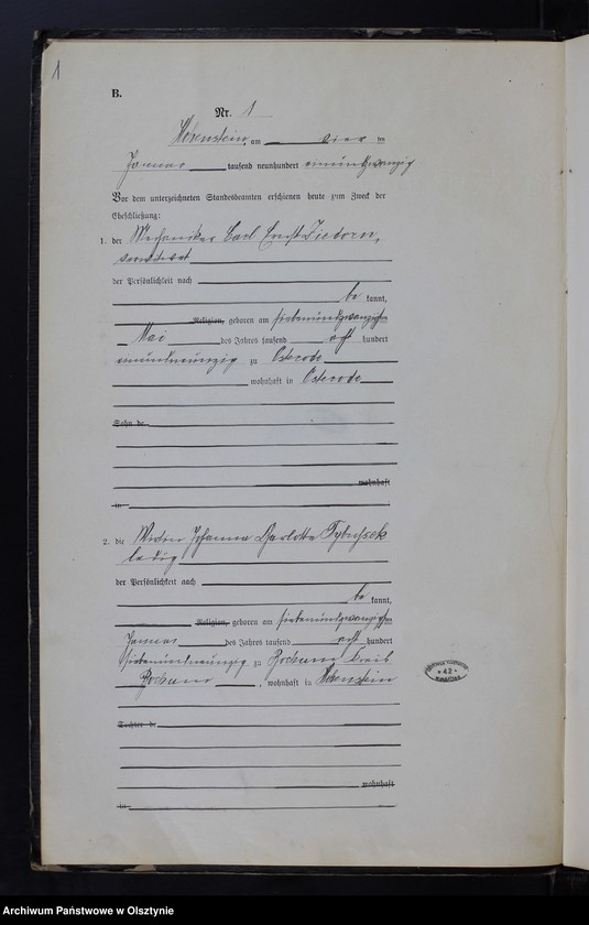 image.from.unit.number "Heirats-Neben-Register Nr 1 - 78"