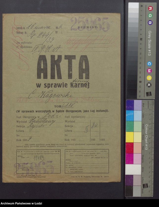 Obraz 2 z jednostki "Calel Wagowski – fabryka pończoch"