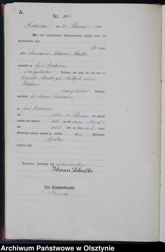 image.from.unit.number "Geburts-Haupt-Register Nr 1 - 73"