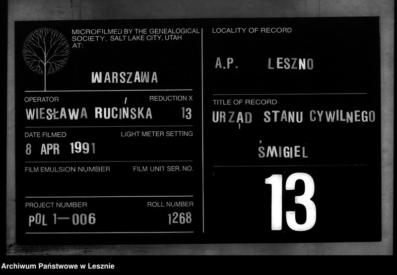 Obraz 1 z jednostki "[Księga urodzeń - miasto]"