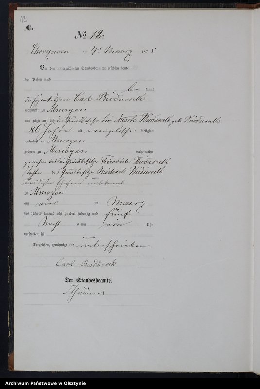 image.from.unit.number "Haupt-Sterbe-Register Nr 1 - 53"