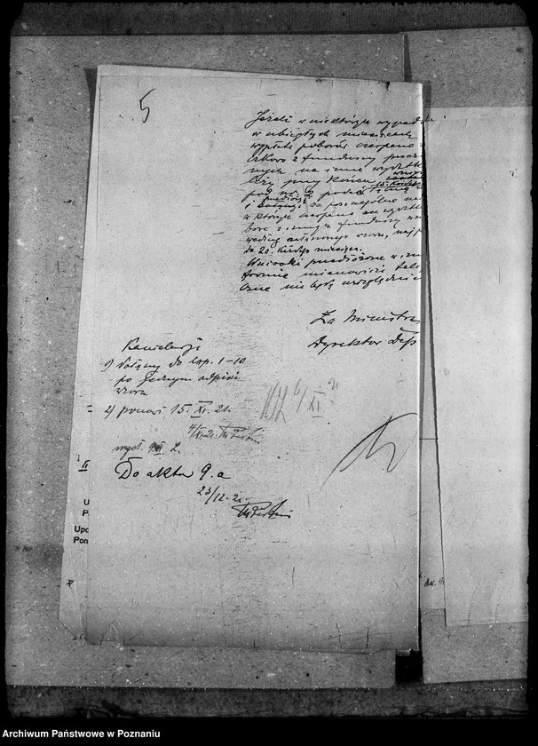 Obraz 9 z jednostki "Budżet, okólniki departamentu skarbu, rok 1921"