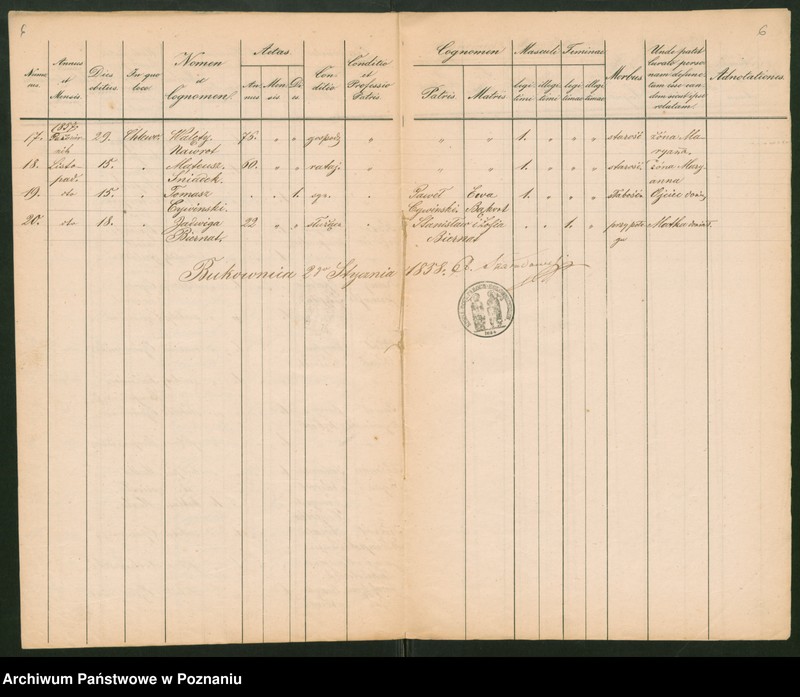 image.from.unit.number "Duplikat urodzonych, zaślubionych i zmarłych"