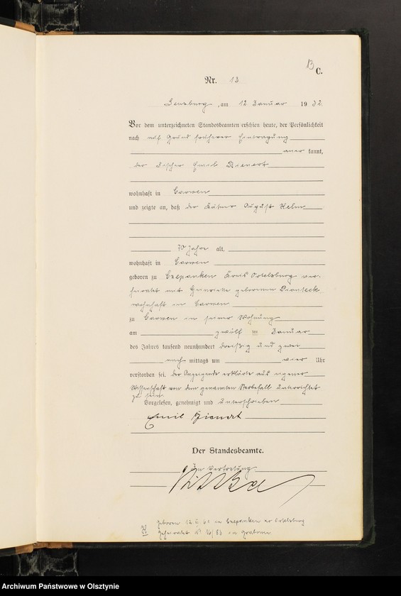 image.from.unit.number "Sterbe-Haupt-Register Nr 1-211"