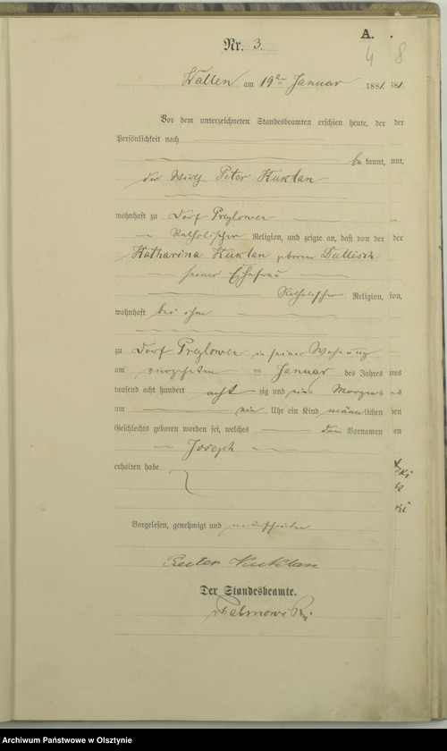 image.from.unit.number "Geburts-Haupt-Register Nr 1 - 41 i 1 - 53"