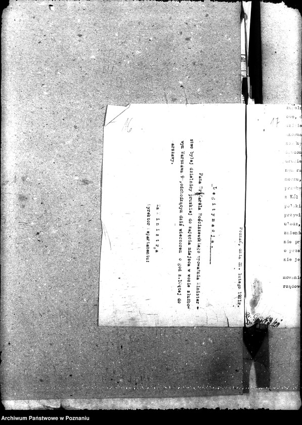 Obraz 20 z jednostki "[Projekty ustaw i rozporządzeń do Sejmu Ustawodawczego]"