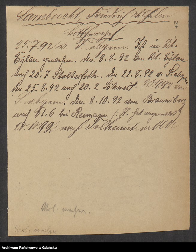 image.from.unit.number "Karty meldunkowe: Lambert - Landecker"