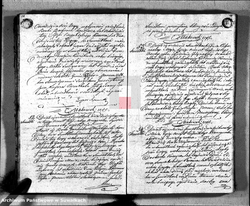image.from.unit.number "Duplikat Akta Urzędnika Stanu Cwilnego Wyznania Moyżeszowego Okręgu Suwalskiego i Jeleniewskiego Urodzonych, Zaślubionych i Zmarłych z roku 1838"