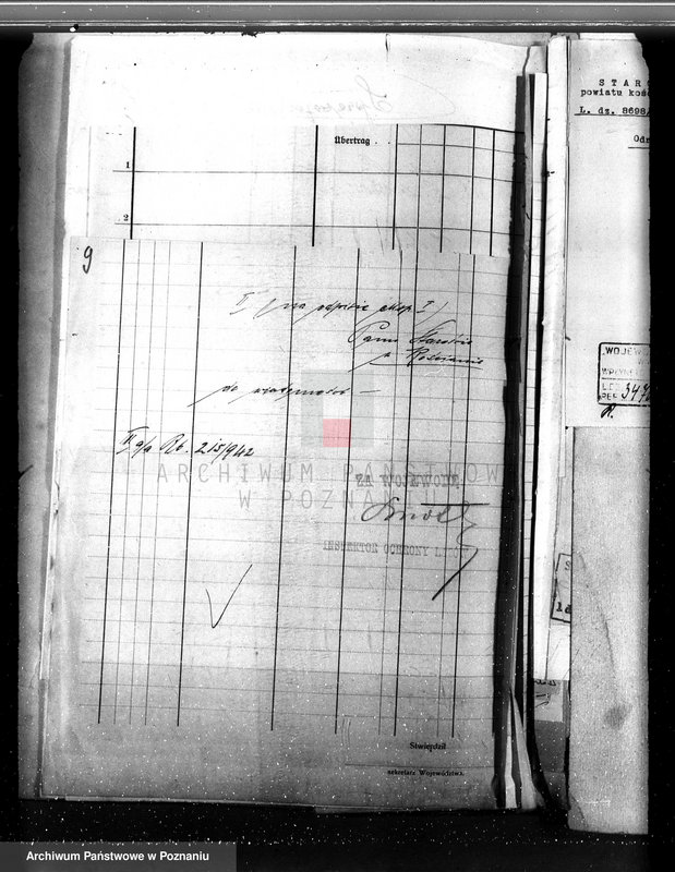 Obraz 13 z jednostki "Nadzór nad gospodarką w lasach majętności Czerwona-Wieś powiat kościański"