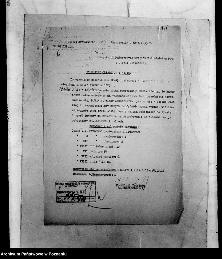 Obraz 9 z jednostki "/Komunikaty clearingowe/"