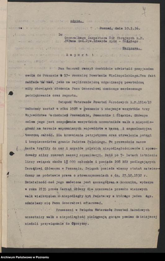 image.from.unit.number "I. Walny Zjazd Delegatów Okręgu Poznańskiego Związku Weteranów Powstań Narodowych 1.III.1936 r."