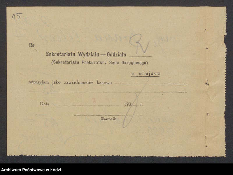 Obraz 17 z jednostki "Jankiel Celler, Icek Szyja Celer- wyrób i sprzedaż ubrań męskich"