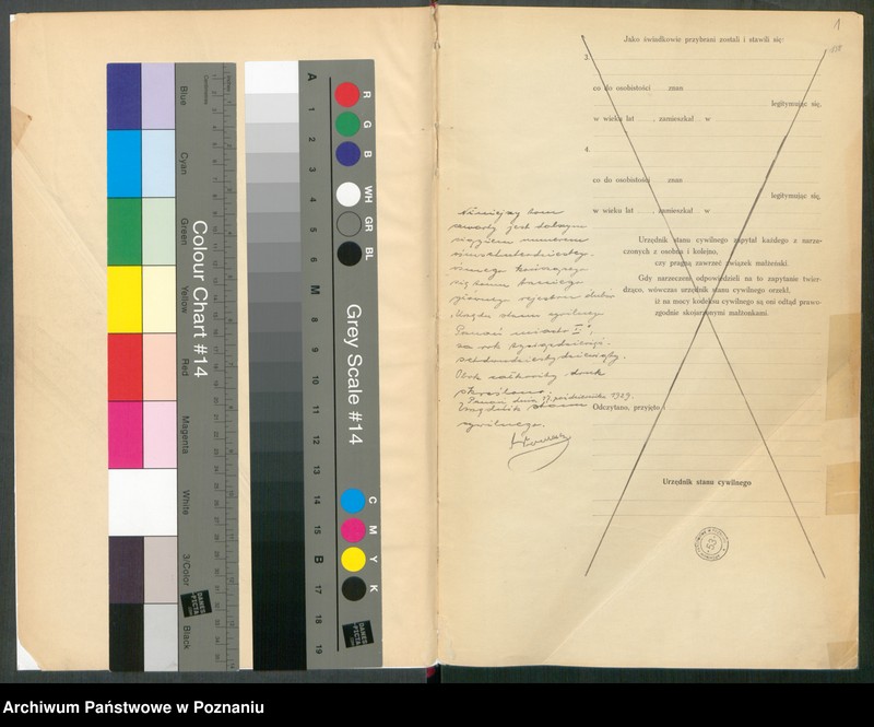 Obraz 3 z jednostki "Księga miejscowa małżeństw tom IV [Rejestr główny małżeństw]"