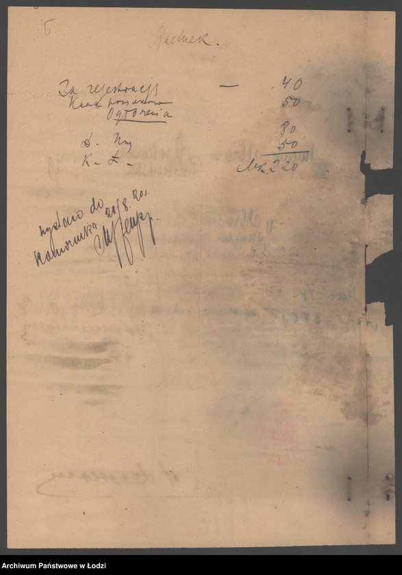 Obraz 7 z jednostki "Abram Lewkowicz- sprzedaż manufaktury"