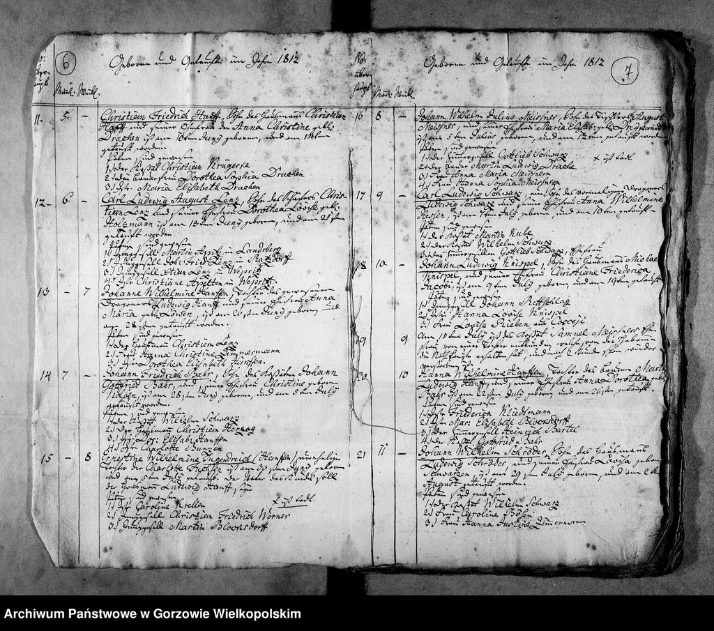 image.from.unit.number "Duplikate der Kirchenbücher von der Parochie Stennewitz: Dühringshof (Bogdaniec), Friedrichsberg (Motylewo), Gennin (Jenin)"