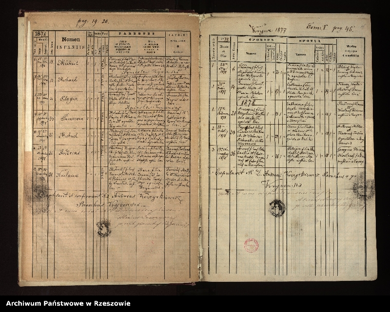Obraz 11 z jednostki "Księga urodzeń, małżeństw i zgonów dla miejscowości Krywe (Krzywe), Hulskie i Tworylne"