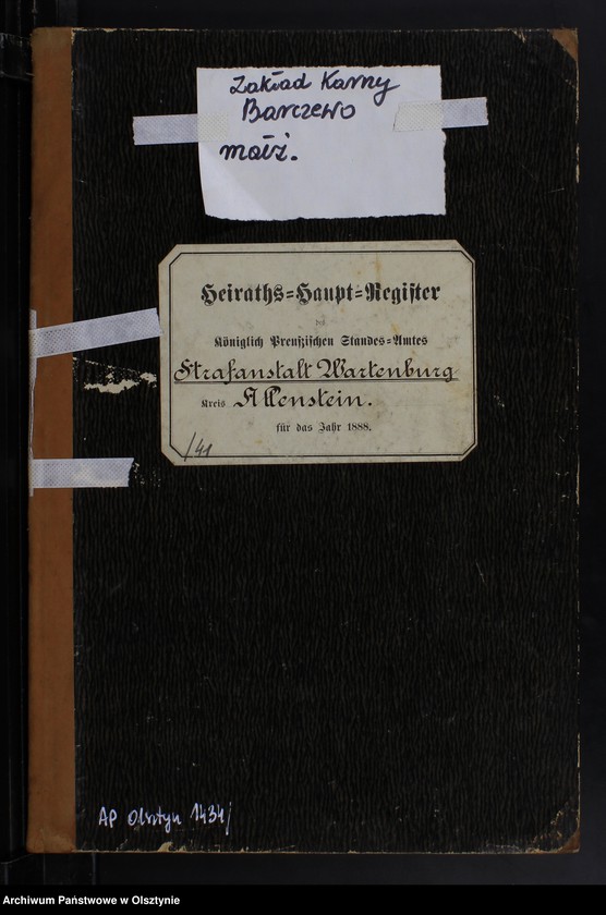 image.from.unit.number "Heiraths-Haupt-Register /wpisów nie było/"