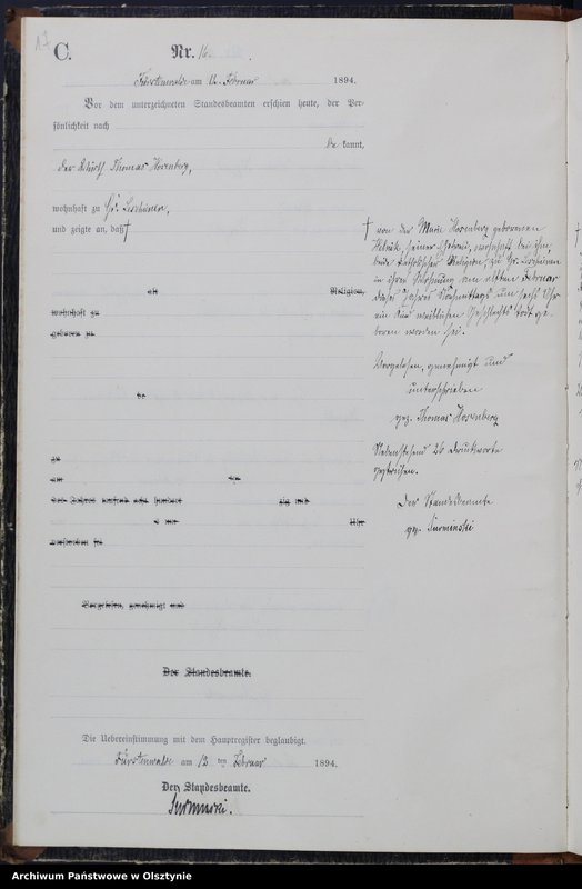 image.from.unit.number "Sterbe-Neben-Register Nr 1 - 125"