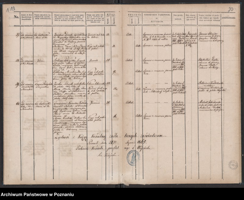 Obraz 12 z jednostki "Księga małżeństw"