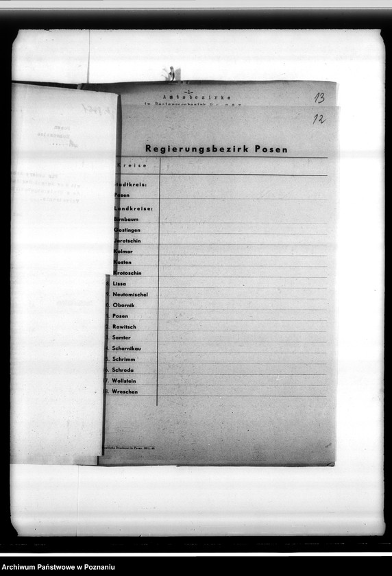Obraz 17 z jednostki "Verzeichnis von Amtsbezirken"