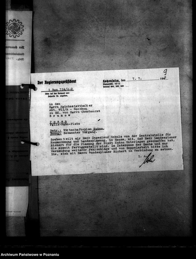 Obraz 13 z jednostki "Planung Kutno - rozbudowa miasta"